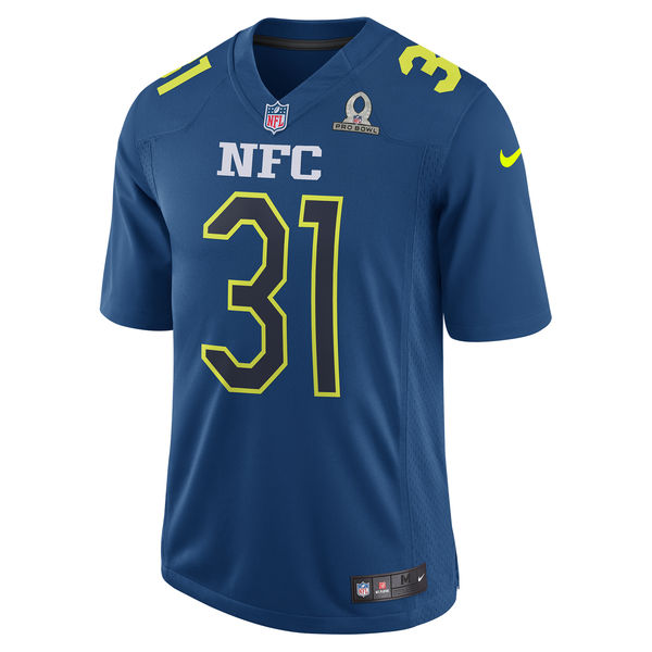 David Johnson NFC Nike 2017 Pro Bowl Game Jersey - Navy
